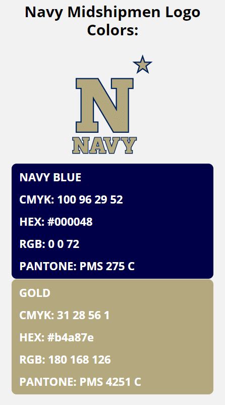 college navy color code.